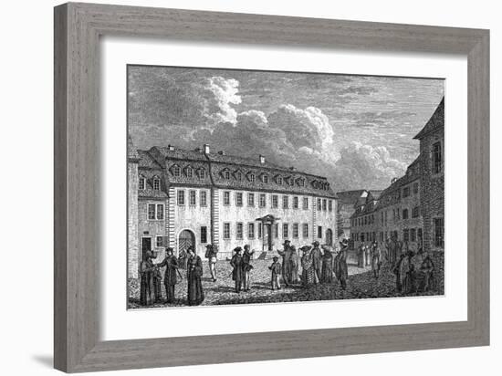 Goethe Weimar Home-Otto Wagner-Framed Art Print