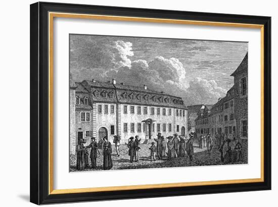 Goethe Weimar Home-Otto Wagner-Framed Art Print