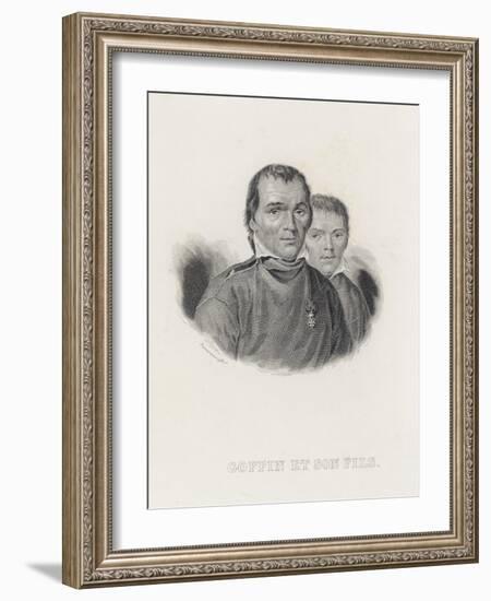 Goffin and His Son by Francois Dequevauviller-Francois Dequevauviller-Framed Giclee Print