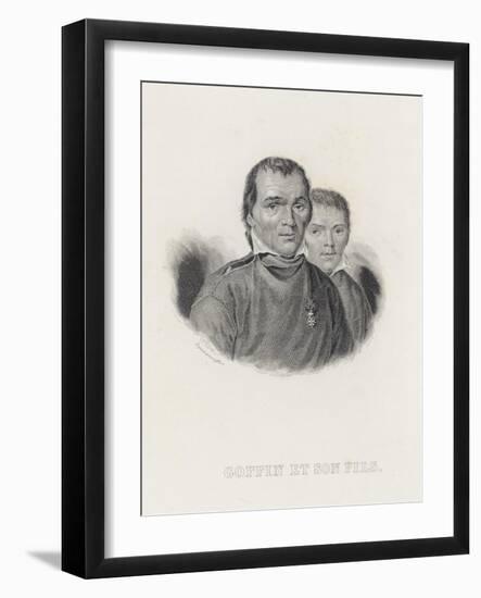 Goffin and His Son by Francois Dequevauviller-Francois Dequevauviller-Framed Giclee Print