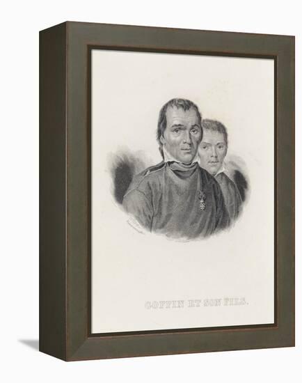 Goffin and His Son by Francois Dequevauviller-Francois Dequevauviller-Framed Premier Image Canvas