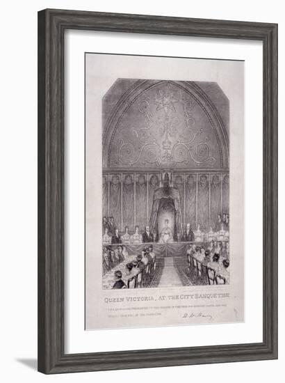 Gog and Magog, Guildhall, London, 1809-George Shepherd-Framed Giclee Print