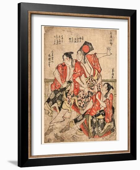 Gogatsu No Bu-Katsushika Hokusai-Framed Giclee Print
