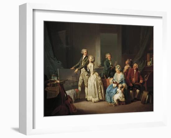 Gohin Family, 1787-Louis-Leopold Boilly-Framed Giclee Print