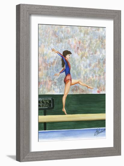 Goin' for Gold-Jay Throckmorton-Framed Art Print