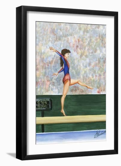 Goin' for Gold-Jay Throckmorton-Framed Art Print