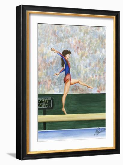 Goin' for Gold-Jay Throckmorton-Framed Art Print