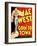 Goin' to Town, Mae West on Window Card, 1935-null-Framed Art Print