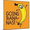 Going Bananas!-Todd Goldman-Mounted Art Print