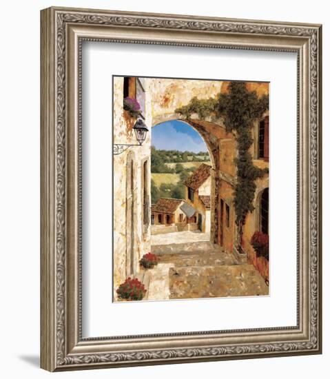 Going Down to the Village-Gilles Archambault-Framed Giclee Print