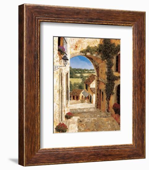 Going Down to the Village-Gilles Archambault-Framed Giclee Print