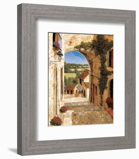 Going Down to the Village-Gilles Archambault-Framed Giclee Print