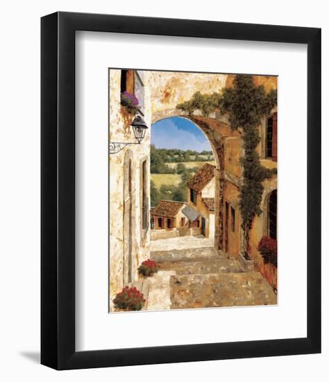 Going Down to the Village-Gilles Archambault-Framed Giclee Print