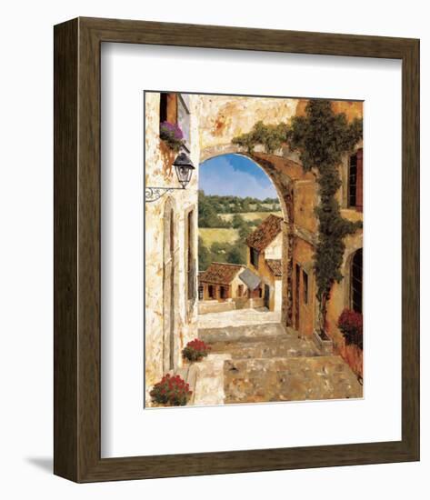 Going Down to the Village-Gilles Archambault-Framed Giclee Print