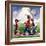 "Going Fishing,"May 1, 1926-William Meade Prince-Framed Giclee Print