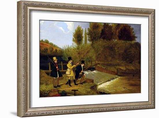 Going Fishing-James Pollard-Framed Art Print