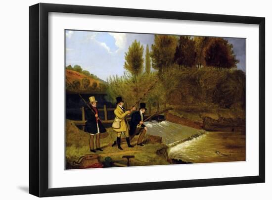 Going Fishing-James Pollard-Framed Art Print