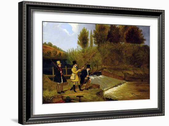 Going Fishing-James Pollard-Framed Art Print