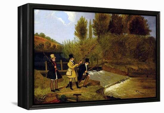 Going Fishing-James Pollard-Framed Stretched Canvas