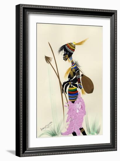 Going for a Hunt 2, 2008-Oglafa Ebitari Perrin-Framed Giclee Print