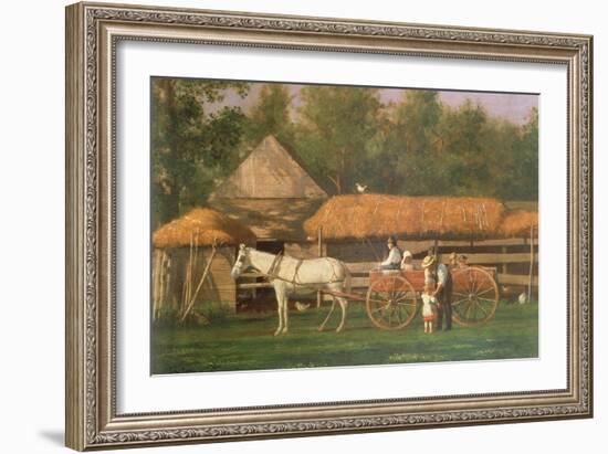 Going for a Ride-Enoch Wood Perry-Framed Giclee Print