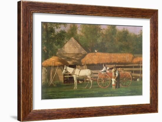 Going for a Ride-Enoch Wood Perry-Framed Giclee Print