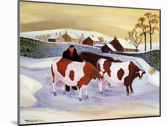 Going for Milking-Margaret Loxton-Mounted Giclee Print