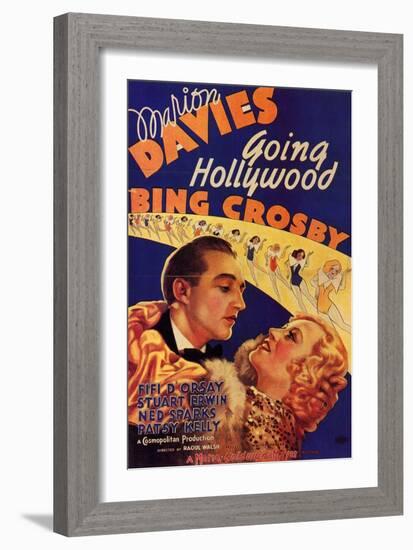 Going Hollywood, 1933-null-Framed Premium Giclee Print