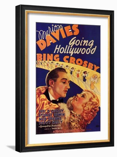 Going Hollywood, 1933-null-Framed Premium Giclee Print