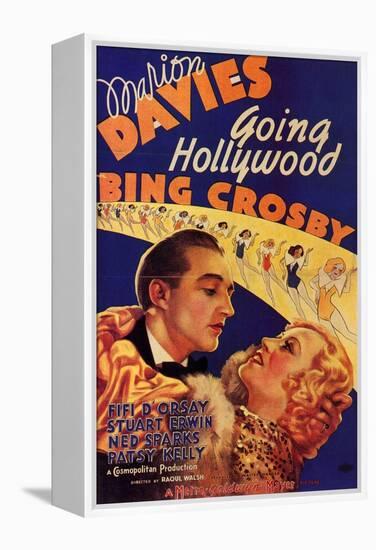Going Hollywood, 1933-null-Framed Stretched Canvas