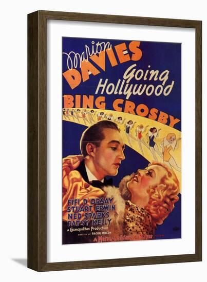 Going Hollywood, 1933-null-Framed Art Print