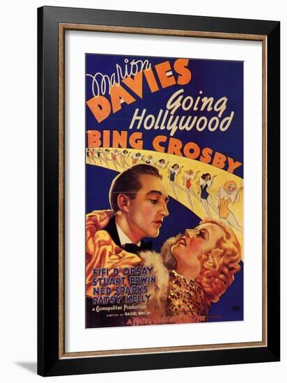 Going Hollywood, 1933-null-Framed Art Print