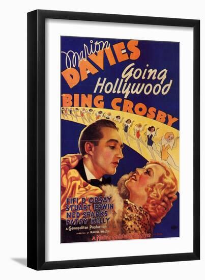 Going Hollywood, 1933-null-Framed Art Print