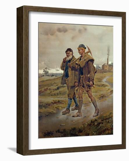 Going Home, 1889-Ralph Hedley-Framed Giclee Print