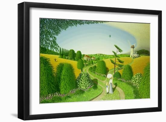 Going Home, 1989-Peter Szumowski-Framed Giclee Print