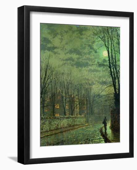 Going Home by Moonlight-Grimshaw-Framed Giclee Print