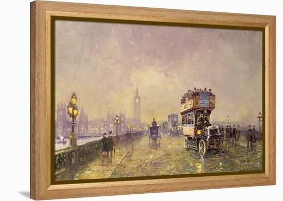 Going Home, Westminster Bridge-John Sutton-Framed Premier Image Canvas