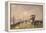 Going Home, Westminster Bridge-John Sutton-Framed Premier Image Canvas