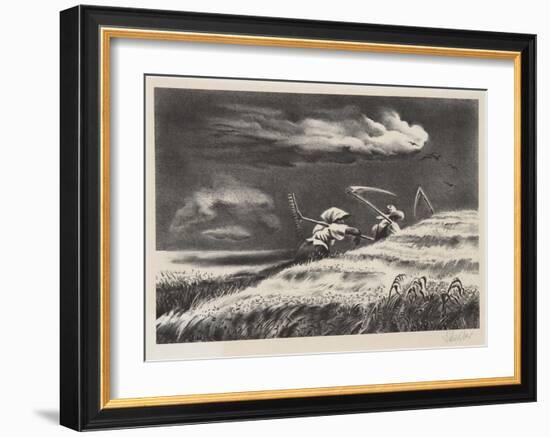 Going Home-Georges Schreiber-Framed Collectable Print