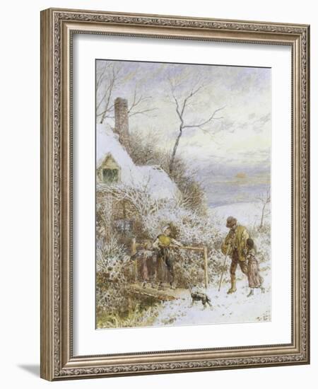 Going Home-Myles Birket Foster-Framed Giclee Print