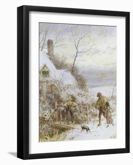 Going Home-Myles Birket Foster-Framed Giclee Print