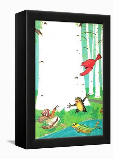 Going on a Trip? - Jack & Jill-Dorothy Forsyth-Framed Premier Image Canvas