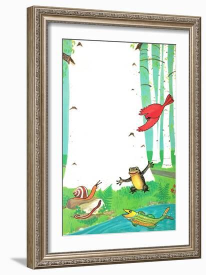 Going on a Trip? - Jack & Jill-Dorothy Forsyth-Framed Giclee Print