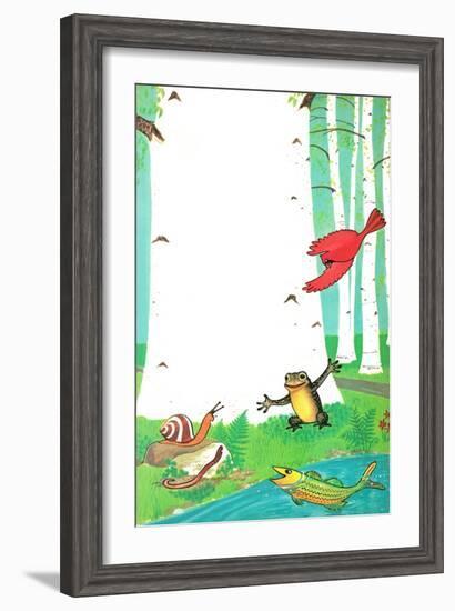 Going on a Trip? - Jack & Jill-Dorothy Forsyth-Framed Giclee Print