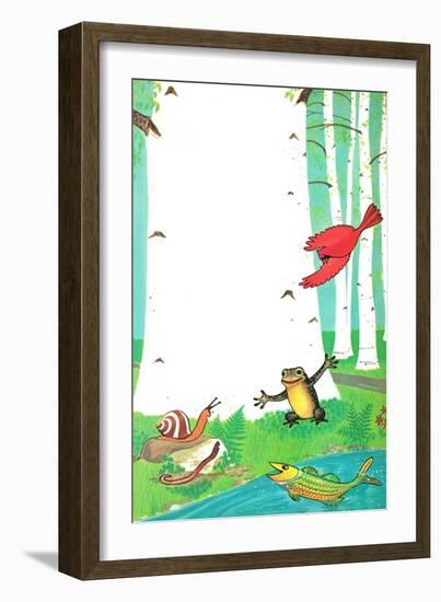 Going on a Trip? - Jack & Jill-Dorothy Forsyth-Framed Giclee Print