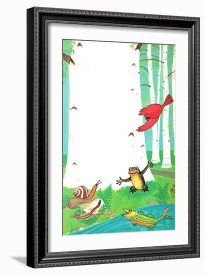 Going on a Trip? - Jack & Jill-Dorothy Forsyth-Framed Giclee Print