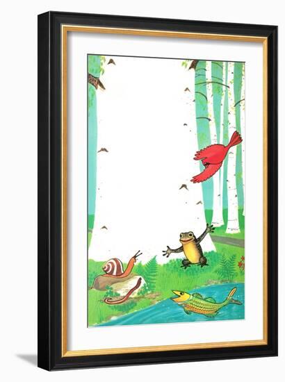 Going on a Trip? - Jack & Jill-Dorothy Forsyth-Framed Giclee Print