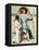 "Going Out", October 21,1933-Norman Rockwell-Framed Premier Image Canvas