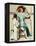 "Going Out", October 21,1933-Norman Rockwell-Framed Premier Image Canvas