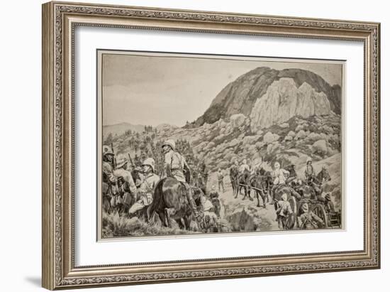 Going Out to the Attack on Spion Kop on January 24Th-Richard Caton Woodville-Framed Giclee Print